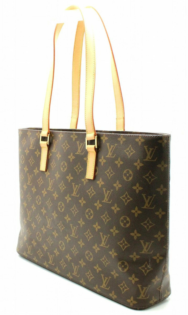 Louis Vuitton Bag Tote Luco Monogram Shoulder Brown